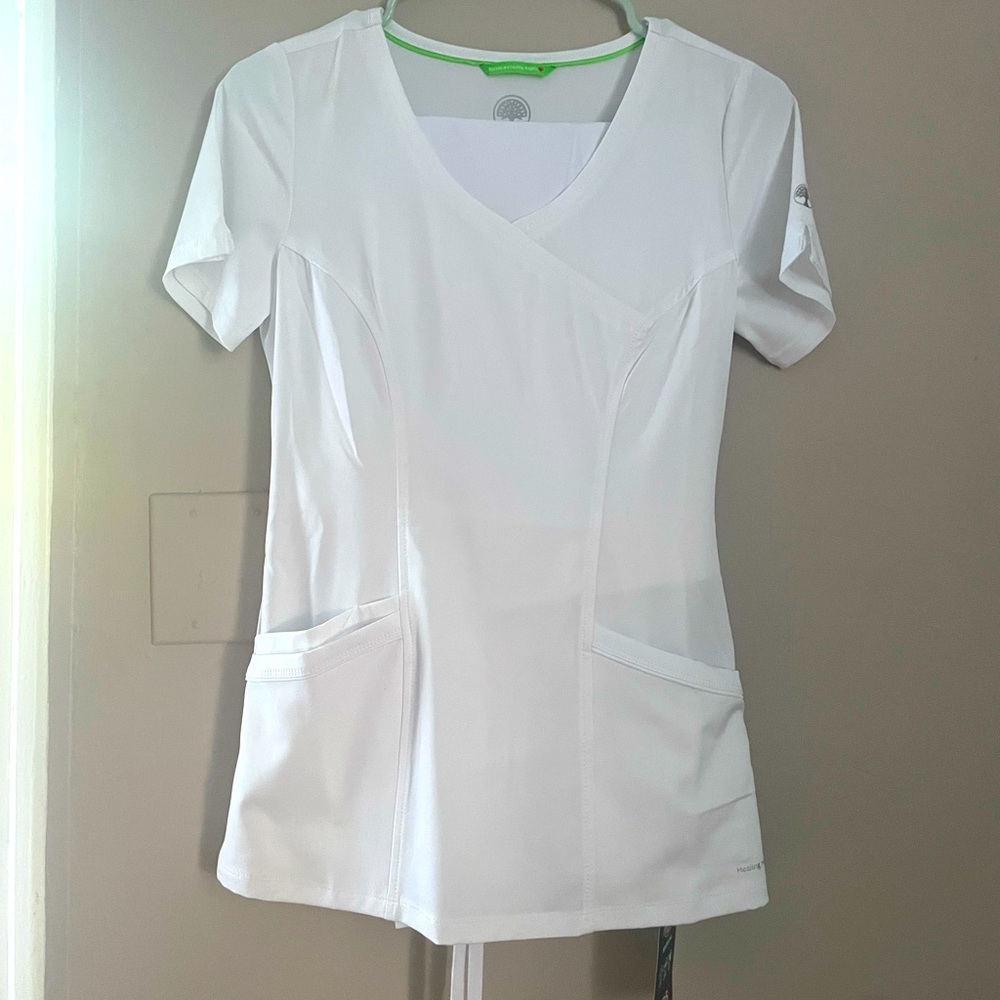 White Scrub Set